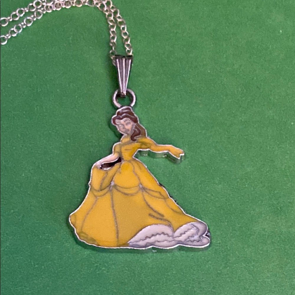 Belle Princess Pendant Necklace